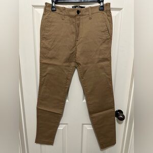 Hollister Brown Super Skinny Chino 30x30 NWT